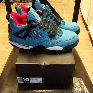 Jordan retro 4 travis scott size 10